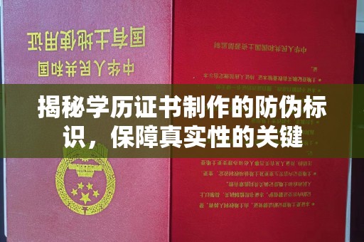 望谟揭秘学历证书制作的防伪标识，保障真实性的关键