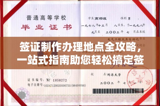 望谟签证制作办理地点全攻略，一站式指南助您轻松搞定签证