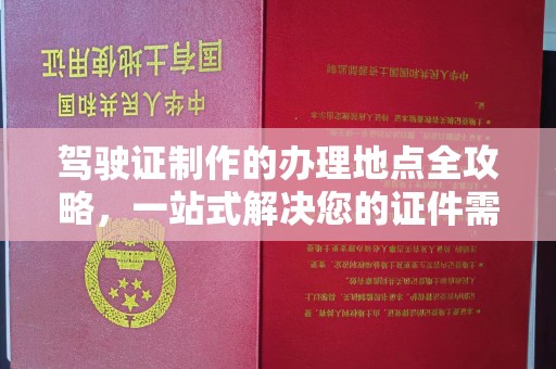 望谟驾驶证制作的办理地点全攻略，一站式解决您的证件需求