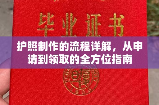 望谟护照制作的流程详解，从申请到领取的全方位指南
